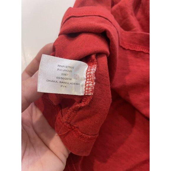 US‎ Polo Assn USPA Boys Logo Tee Shirt Size 14/16 Preppy Y2K Casual Pony V Neck - Picture 9 of 10